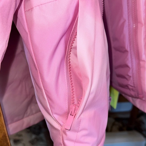 All in Motion Hooded Warm Winter Coat Girls Size Small 6/7 Active Wear Outdoors - Picture 14 of 16